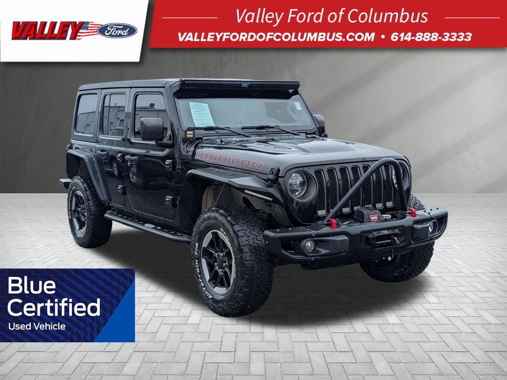Used 2020 Jeep Wrangler Unlimited Rubicon w/ Steel Bumper Group image 1