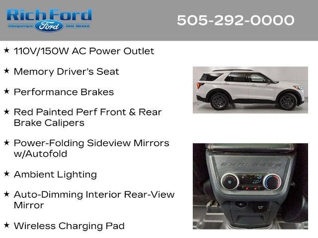 Certified 2025 Ford Explorer ST-Line w/ Premium Package image 28