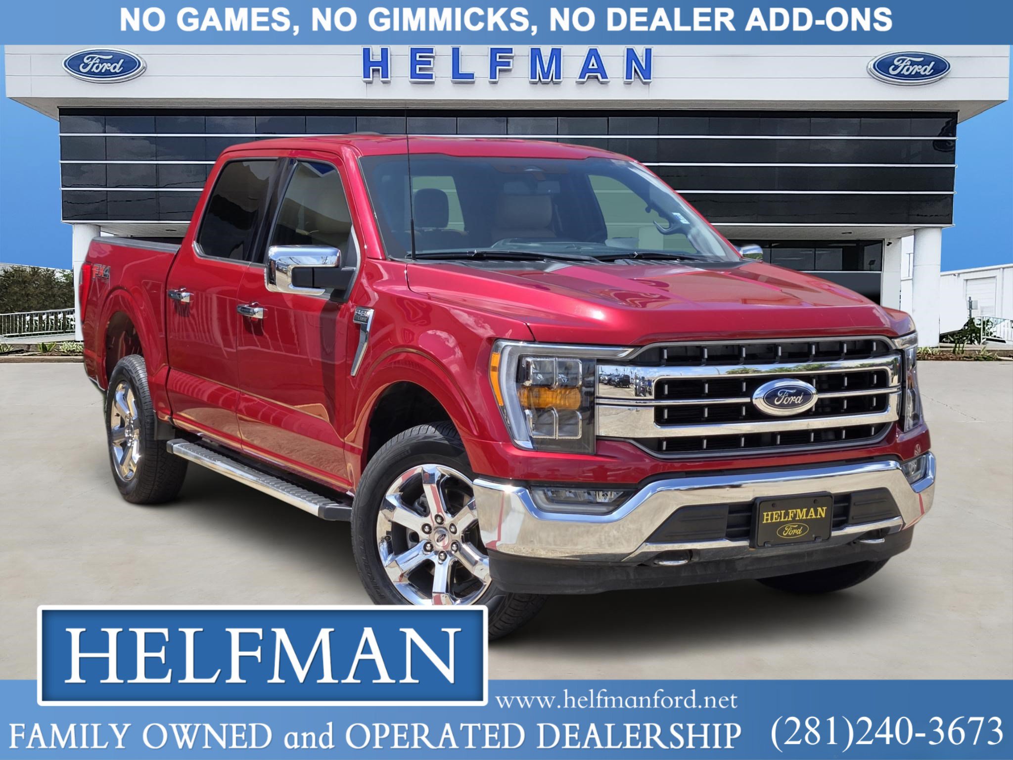 Certified 2022 Ford F150 Lariat