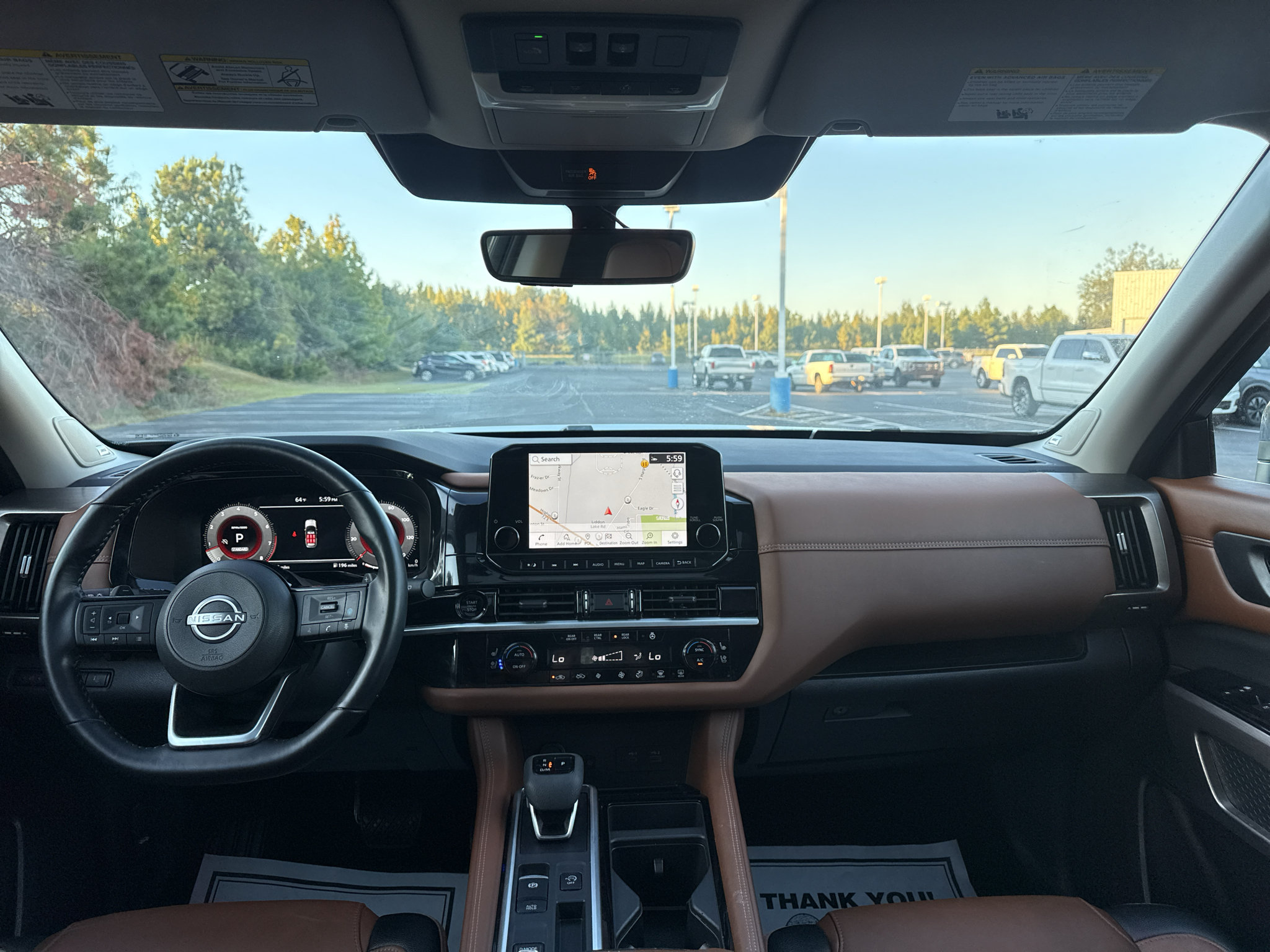 Used 2025 Nissan Pathfinder Platinum w/ Black Appearance Package FWD image 20