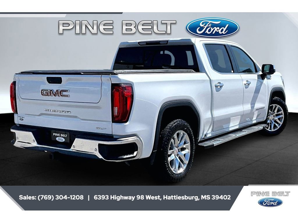 Used 2021 GMC Sierra 1500 SLT w/ SLT Premium Plus Package RWD image 4
