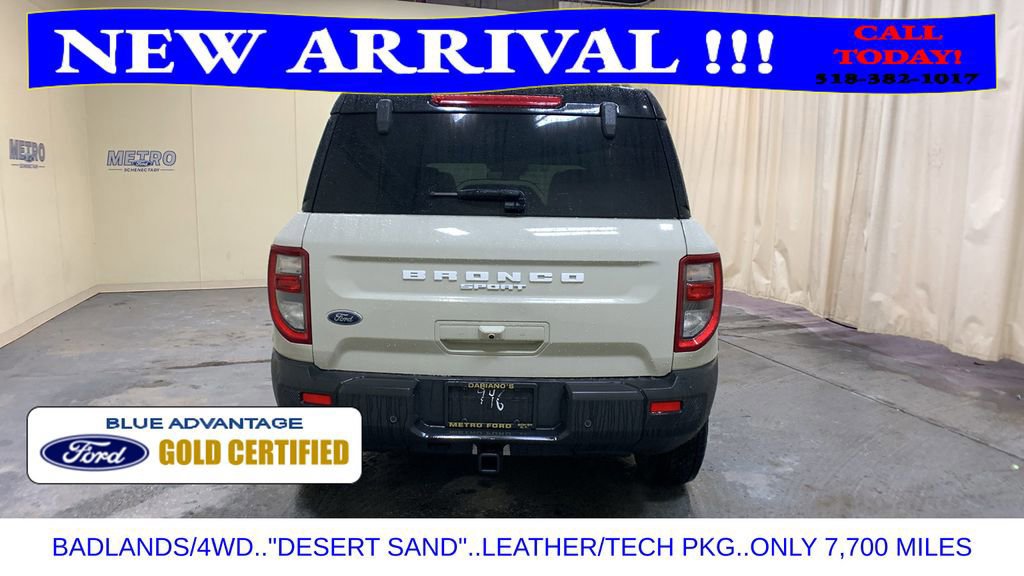Certified 2025 Ford Bronco Sport Badlands w/ Badlands Tech Package image 5