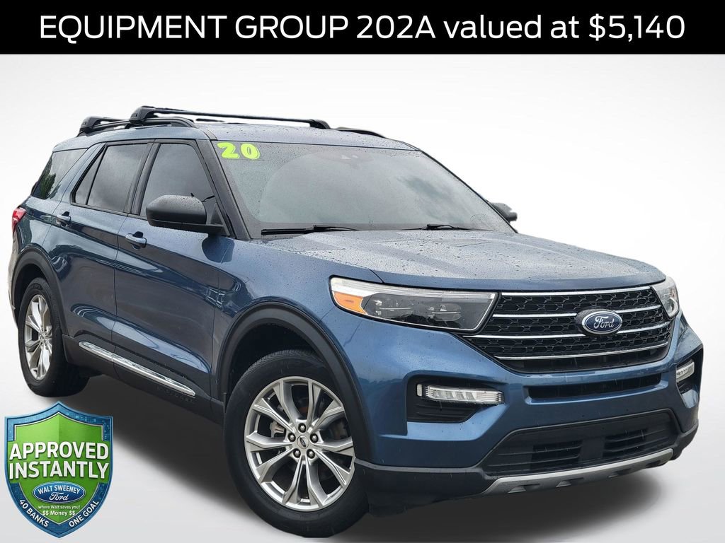 Certified 2020 Ford Explorer XLT w/ Equipment Group 202A