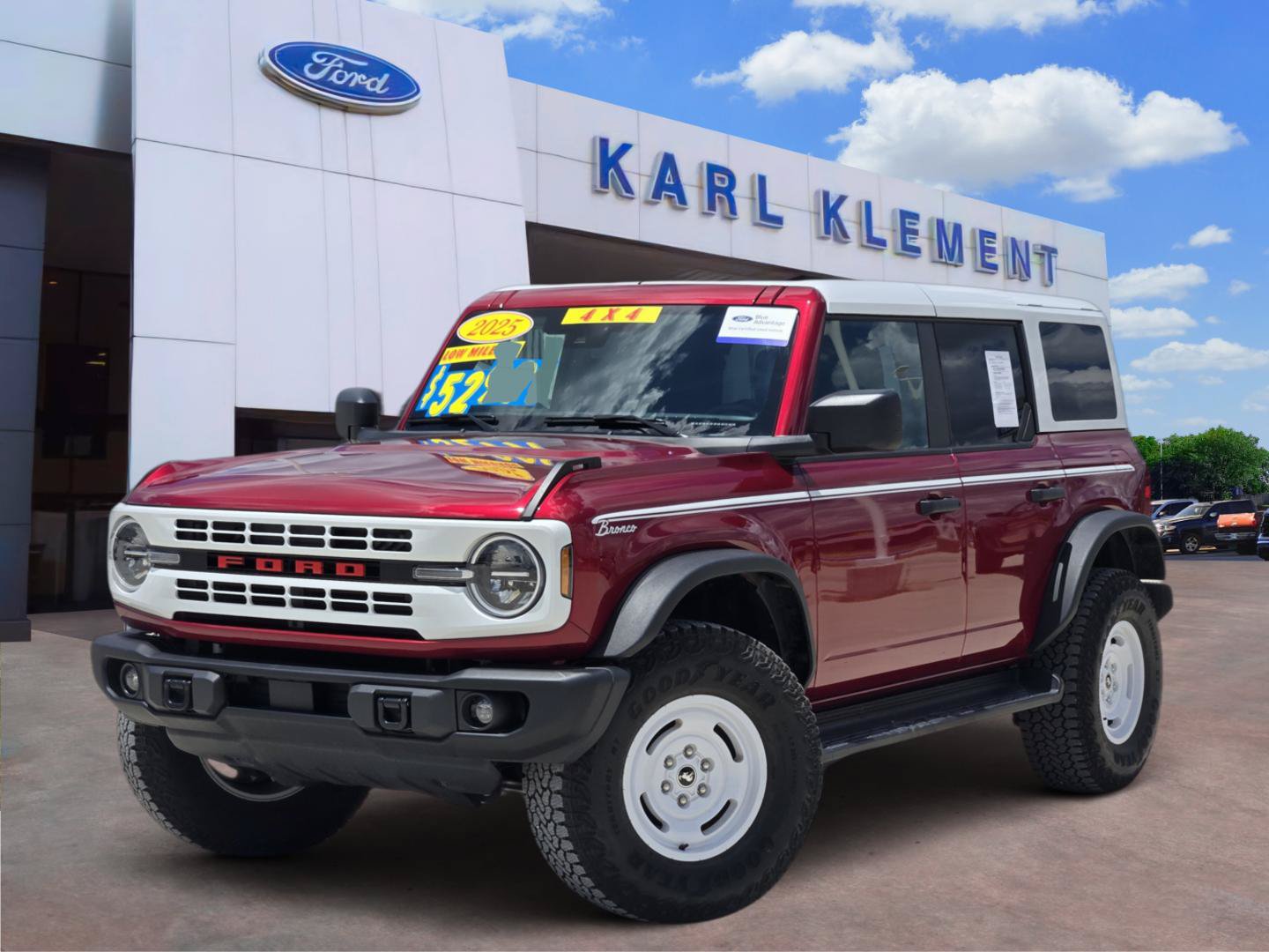 Certified 2025 Ford Bronco Heritage Edition
