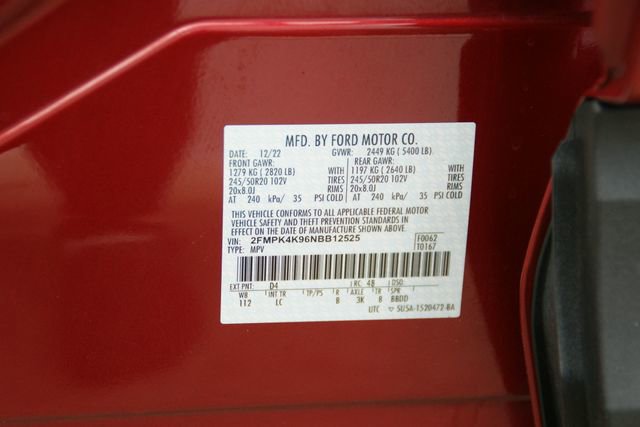 Certified 2022 Ford Edge Titanium w/ Class II Trailer Tow Package image 43