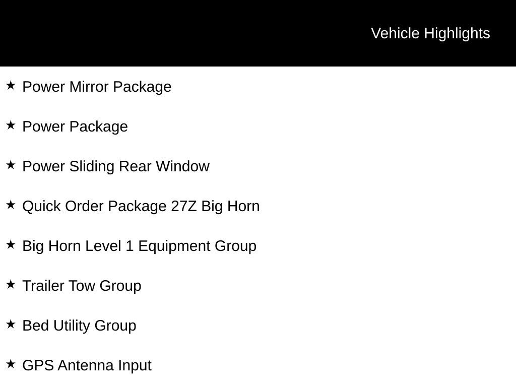 Used 2023 RAM 1500 Big Horn w/ Trailer Tow Group RWD image 8