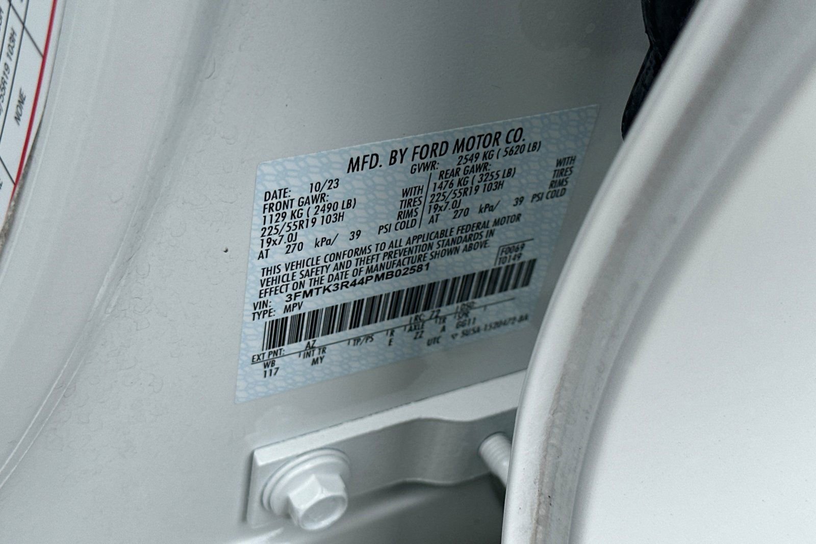 Certified 2023 Ford Mustang Mach-E Premium RWD image 54