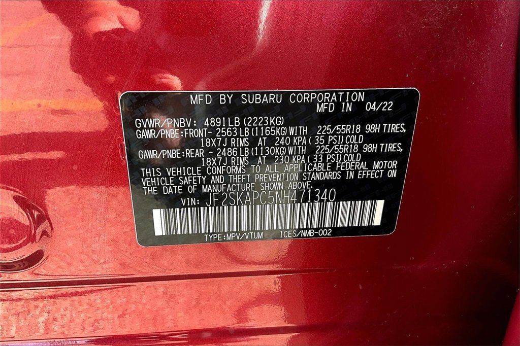 Used 2022 Subaru Forester Limited image 35