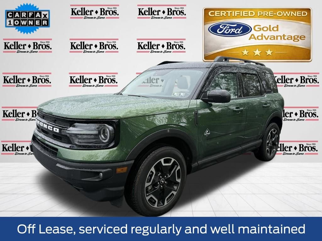 Certified 2023 Ford Bronco Sport Outer Banks w/ Tech Package AWD/4WD image 3