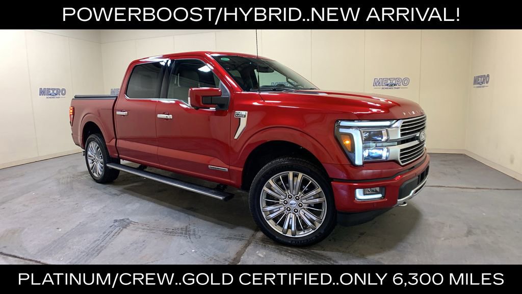 Certified 2024 Ford F150 Platinum w/ Equipment Group 703A Plus AWD/4WD image 1