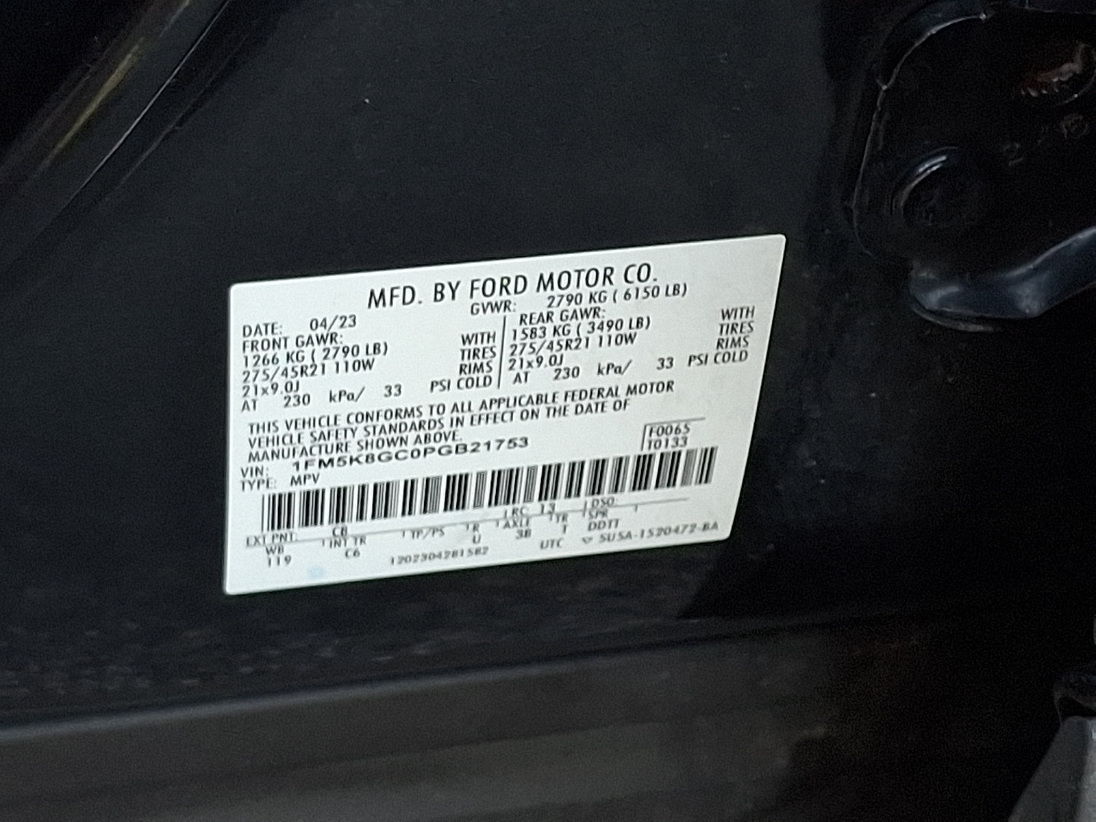 Certified 2023 Ford Explorer ST w/ Equipment Group 401A AWD/4WD image 29