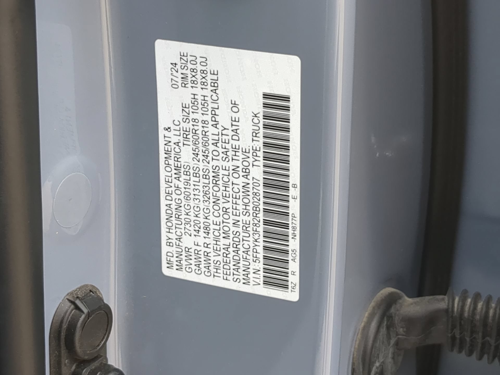 Used 2024 Honda Ridgeline Black Edition image 73