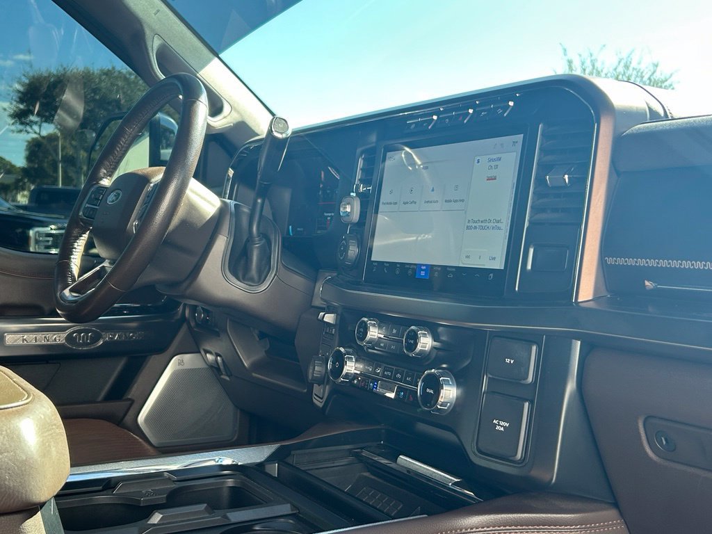 Certified 2023 Ford F350 King Ranch w/ Chrome Package AWD/4WD image 30