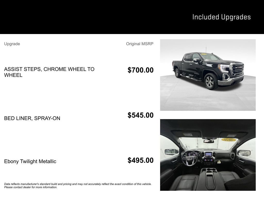 Used 2021 GMC Sierra 1500 SLT image 10