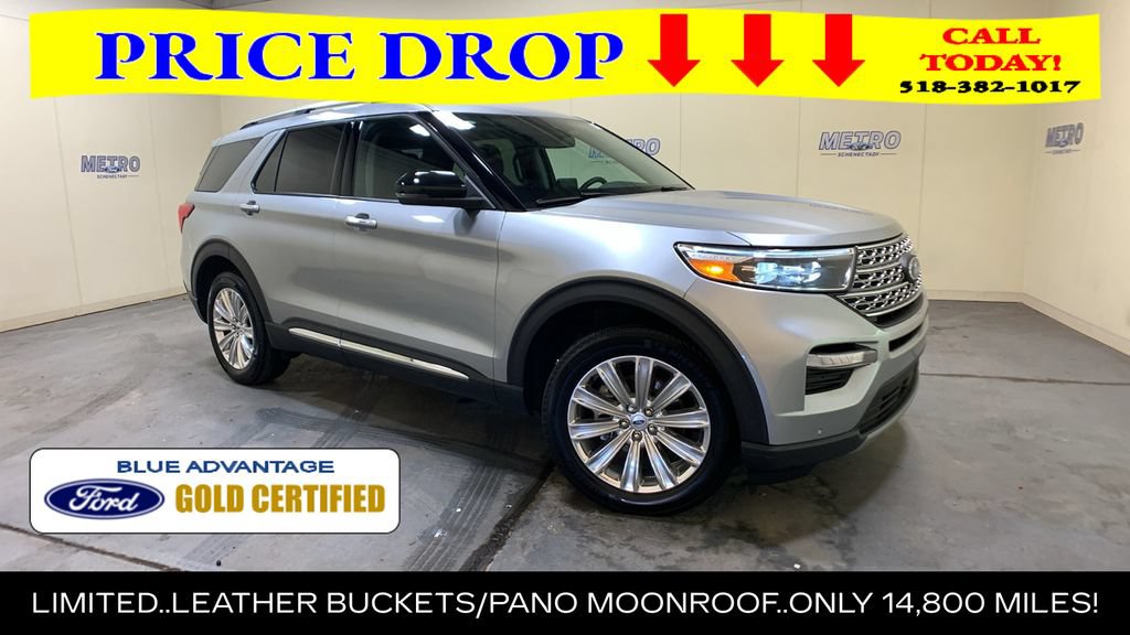 Certified 2024 Ford Explorer Limited w/ Limited Technology Package AWD/4WD image 1