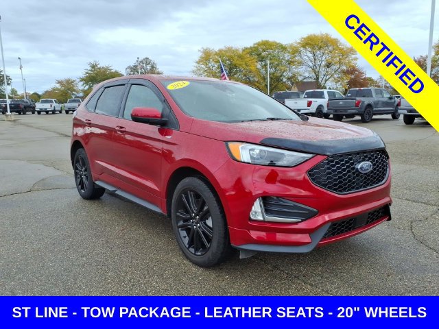 Certified 2024 Ford Edge ST-Line w/ Class II Trailer Tow Package AWD/4WD image 3