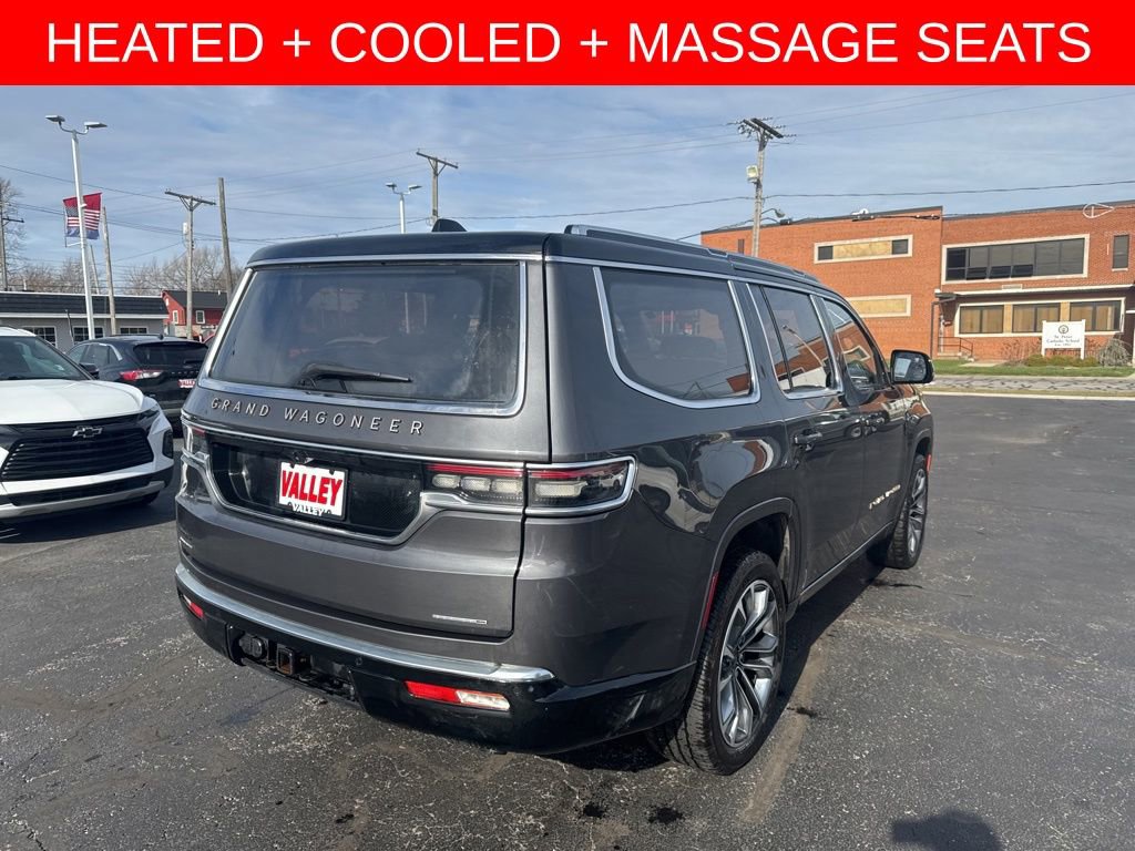 Used 2022 Jeep Grand Wagoneer Series III w/ Rear Seat Video Group 1 video 3