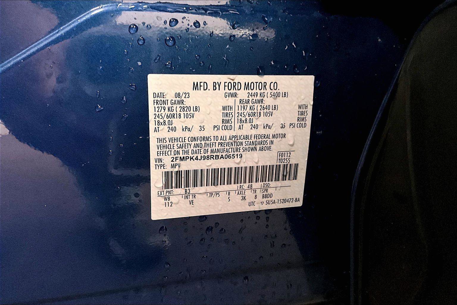 Certified 2024 Ford Edge SEL w/ Convenience Package image 32