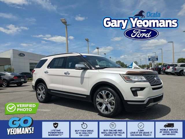 Certified 2018 Ford Explorer Platinum