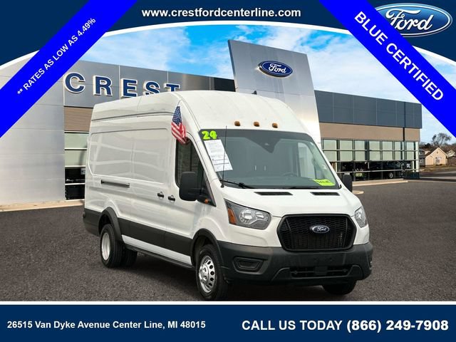 Certified 2024 Ford Transit 350 148 High Roof Extended DRW