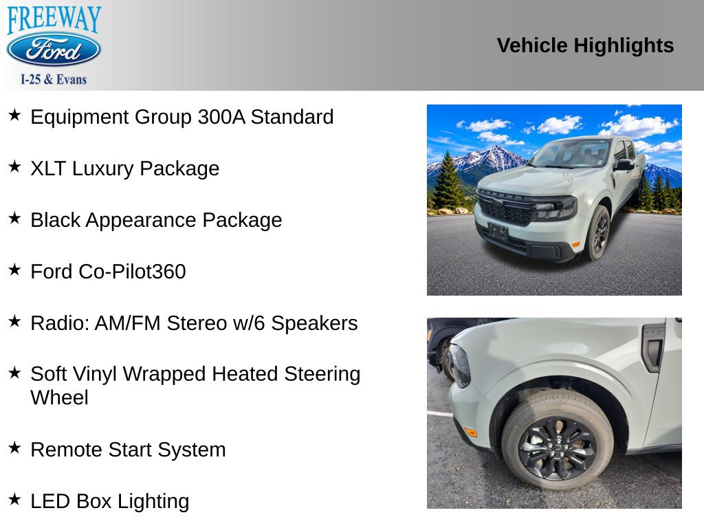 Certified 2024 Ford Maverick XLT w/ XLT Luxury Package FWD image 4
