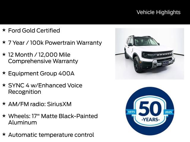 Certified 2025 Ford Bronco Sport Badlands image 10