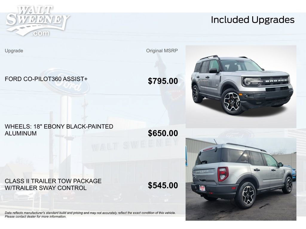 Certified 2021 Ford Bronco Sport Big Bend image 11