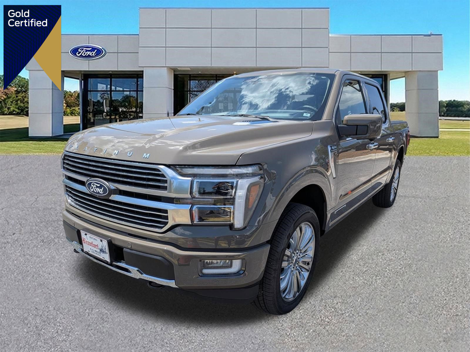Certified 2025 Ford F150 Platinum w/ Equipment Group 703A Plus AWD/4WD image 1