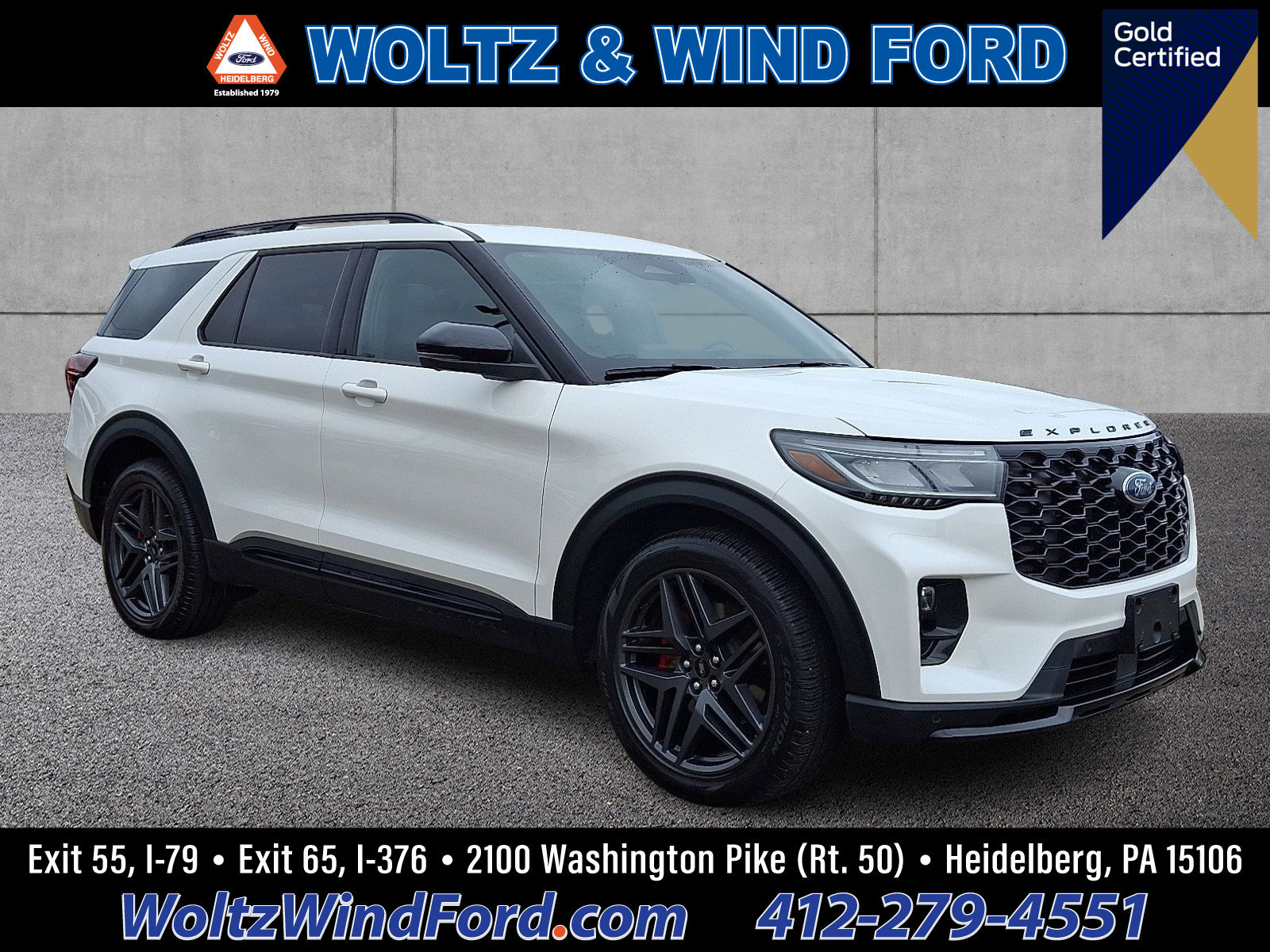 Certified 2025 Ford Explorer ST