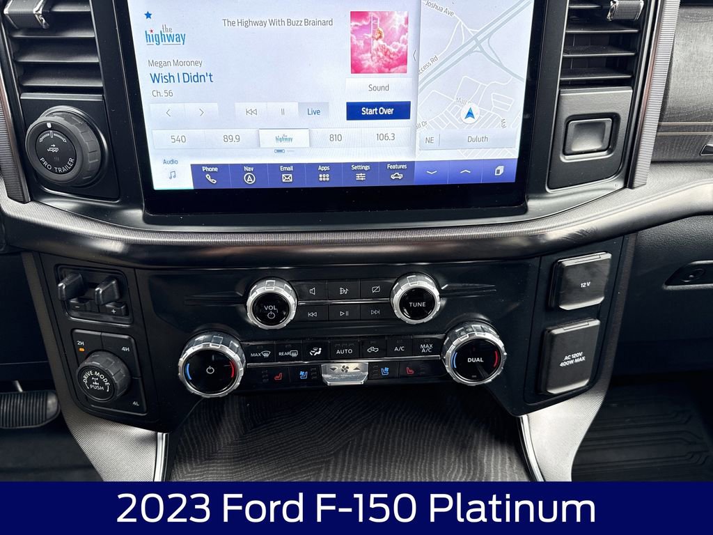 Certified 2023 Ford F150 Platinum w/ Equipment Group 701A High AWD/4WD image 24