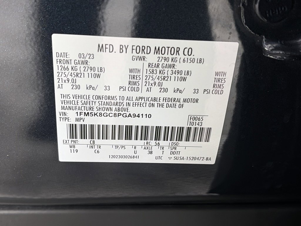 Certified 2023 Ford Explorer ST w/ Equipment Group 401A image 9