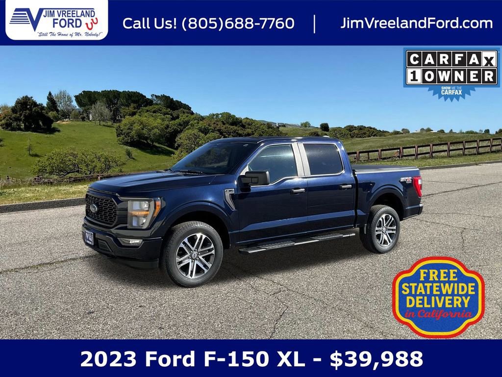 Certified 2023 Ford F150 XL w/ STX Appearance Package image 1