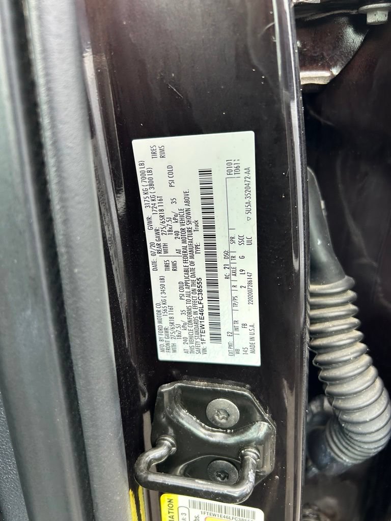 Certified 2020 Ford F150 XLT w/ Equipment Group 302A Luxury AWD/4WD image 11