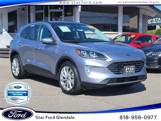 Certified 2022 Ford Escape Titanium w/ Titanium Elite Package