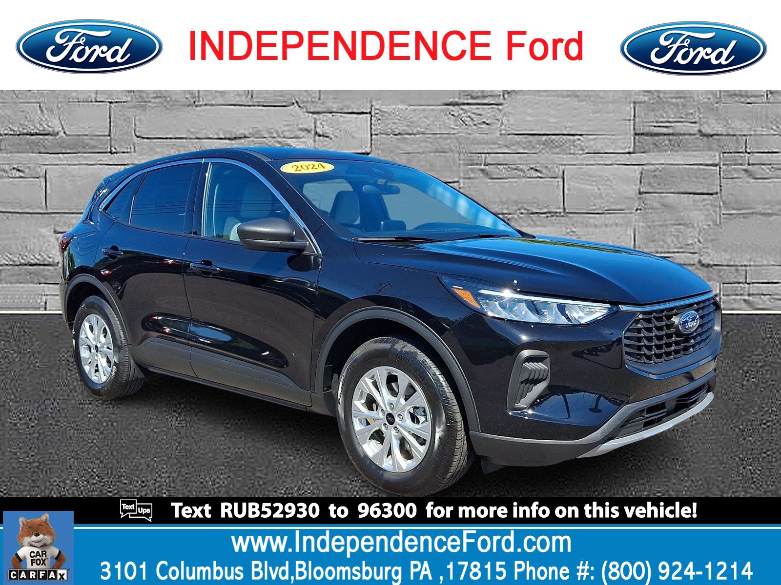 Certified 2024 Ford Escape Active
