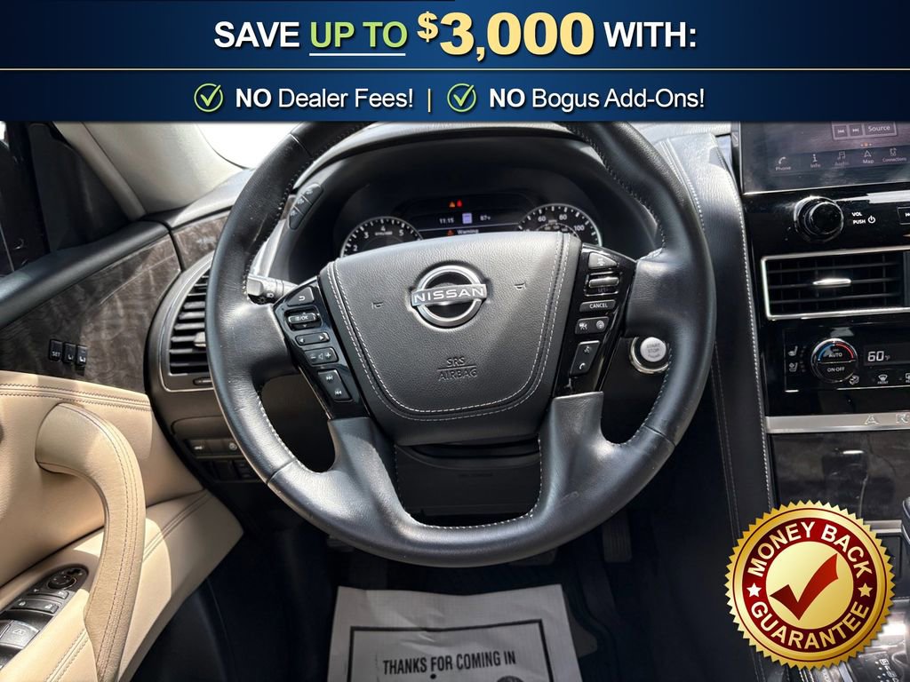 Used 2022 Nissan Armada Platinum w/ Captain's Chairs Package RWD image 18