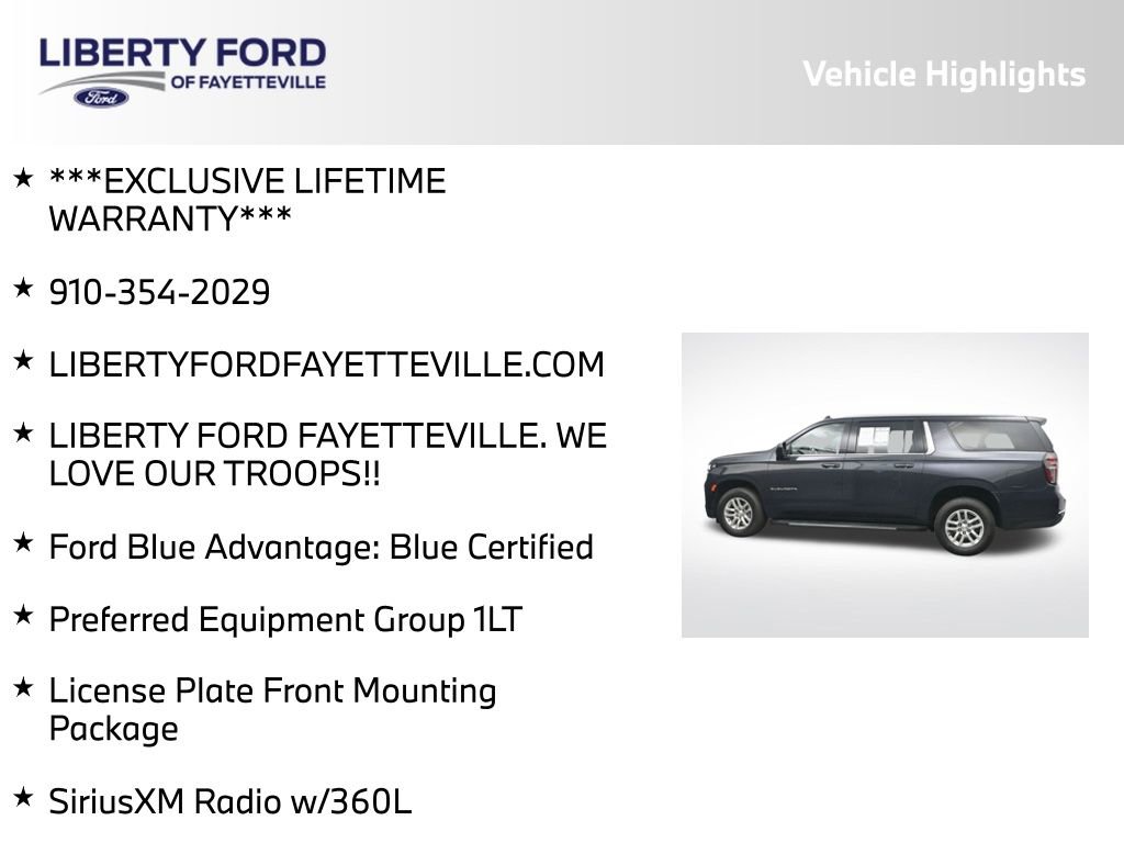 Used 2023 Chevrolet Suburban LT AWD/4WD image 5