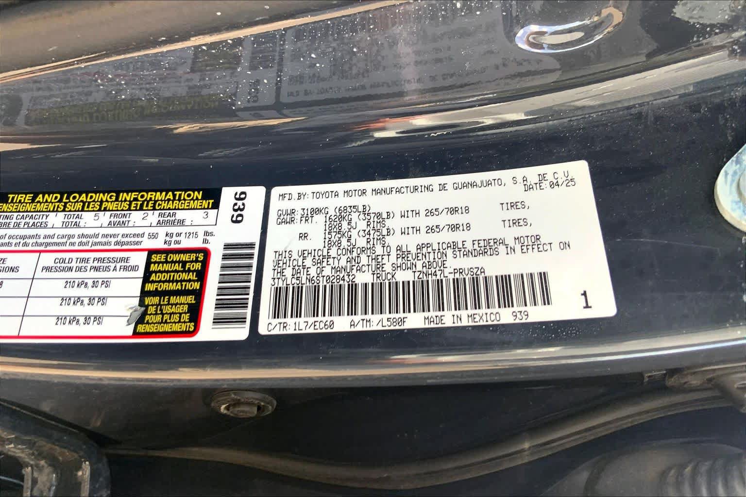 Used 2025 Toyota Tacoma 4x4 Double Cab Hybrid image 36
