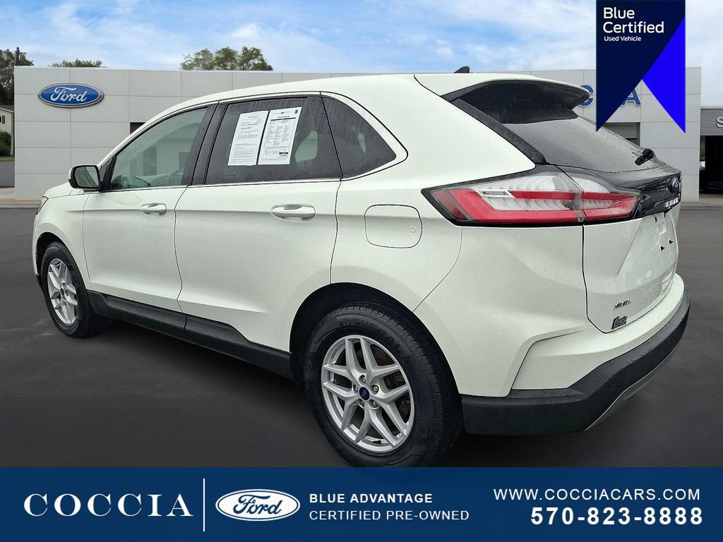 Certified 2022 Ford Edge SEL w/ Convenience Package AWD/4WD image 3
