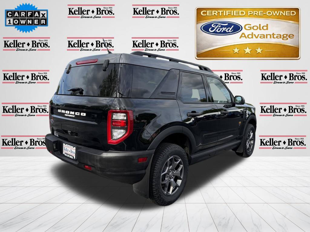 Certified 2023 Ford Bronco Sport Badlands AWD/4WD image 7
