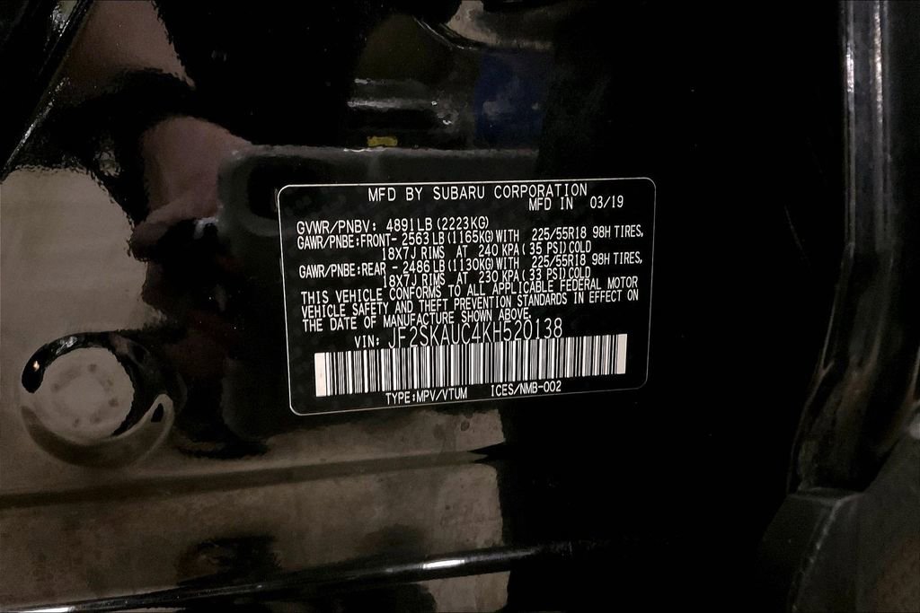Used 2019 Subaru Forester Limited w/ Popular Package #3 AWD/4WD image 30