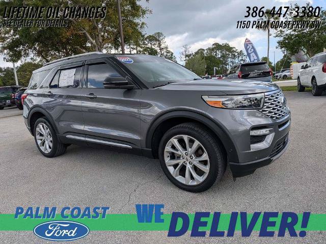 Certified 2022 Ford Explorer Platinum w/ Equipment Group 601A AWD/4WD image 1