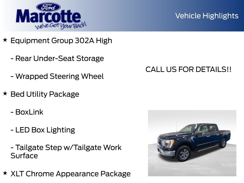 Certified 2023 Ford F150 XLT w/ Equipment Group 302A High AWD/4WD image 22