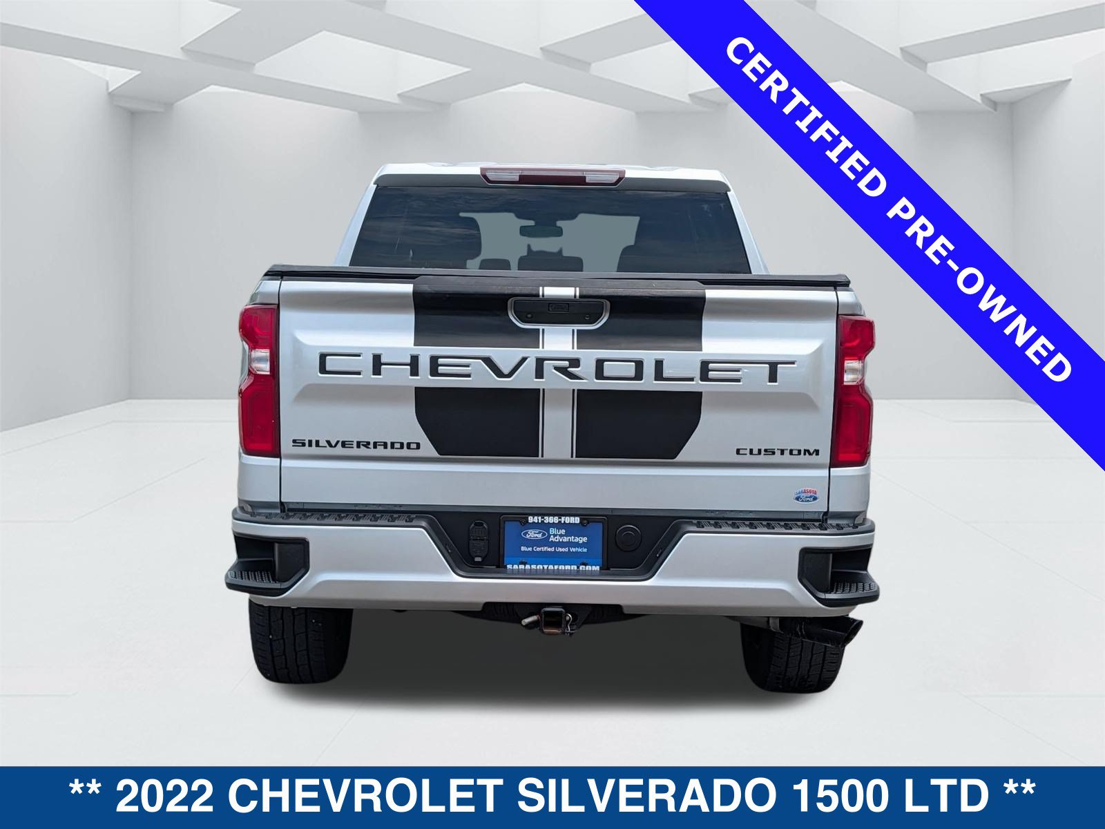 Used 2022 Chevrolet Silverado 1500 Custom w/ Rally Edition AWD/4WD image 6
