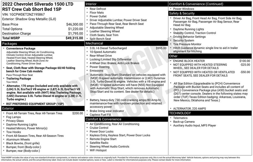 Used 2022 Chevrolet Silverado 1500 RST image 8