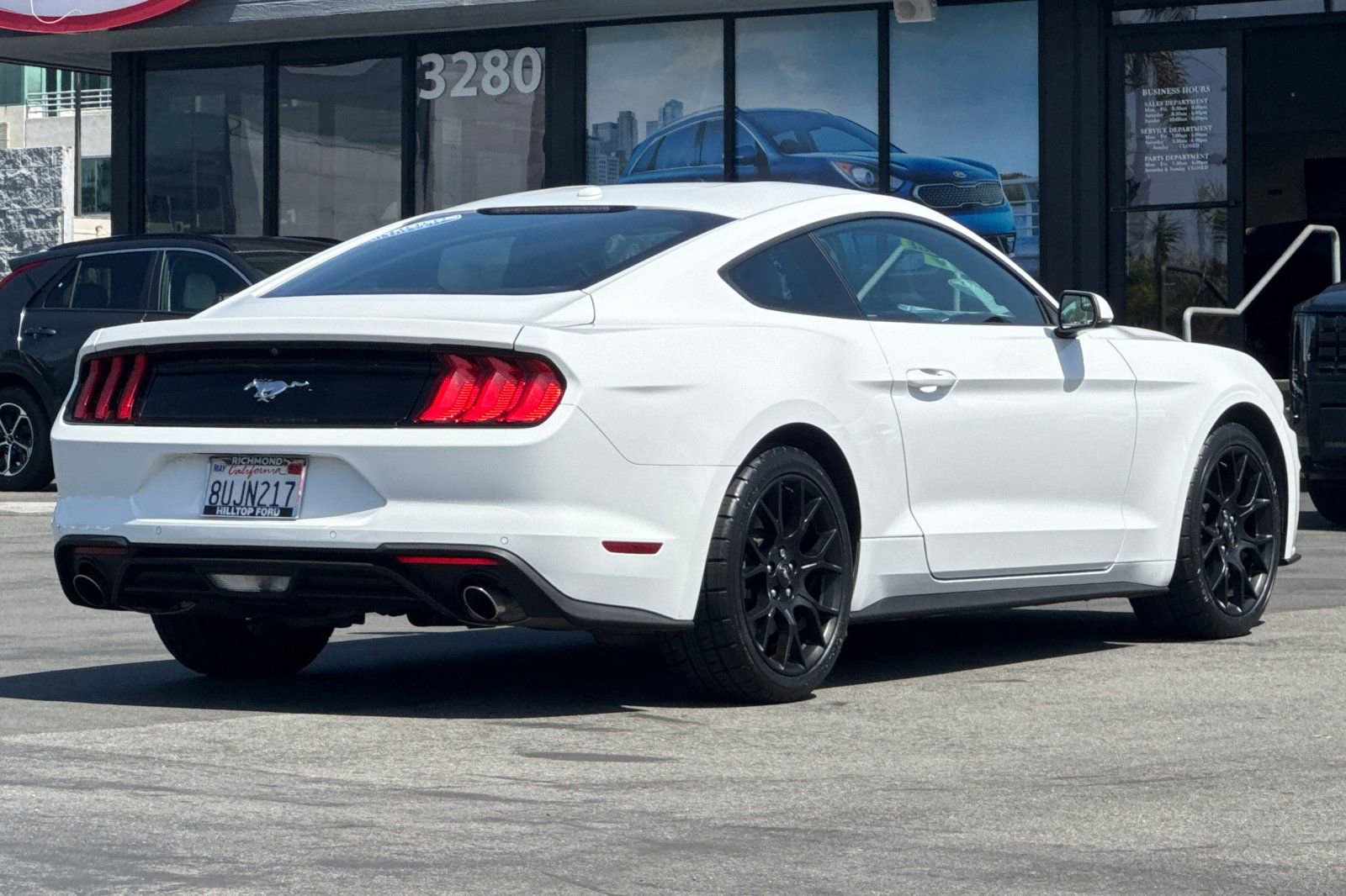 Certified 2018 Ford Mustang Premium w/ Ecoboost Performance Package RWD image 4