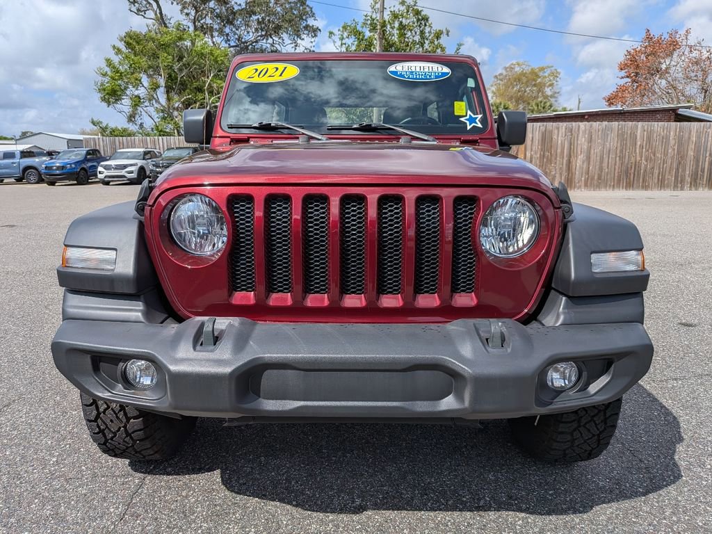 Used 2021 Jeep Wrangler Unlimited Sport image 9