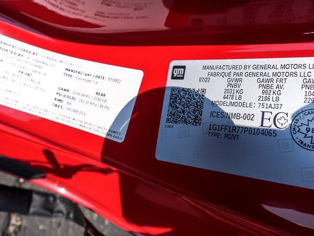 Used 2023 Chevrolet Camaro LT w/ RS Package RWD image 32