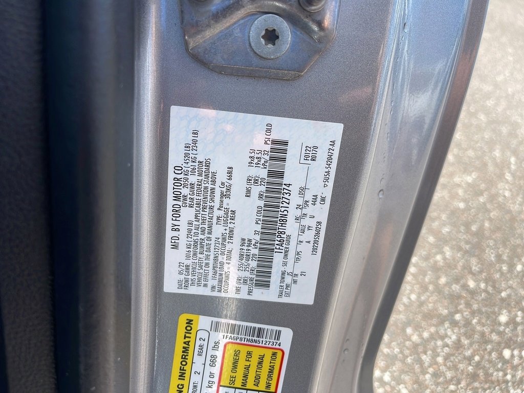 Certified 2022 Ford Mustang Coupe w/ Black Accent Package image 28