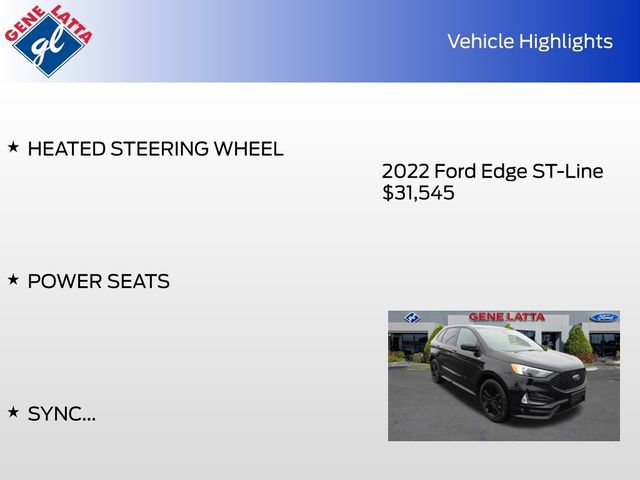 Certified 2022 Ford Edge ST-Line image 34